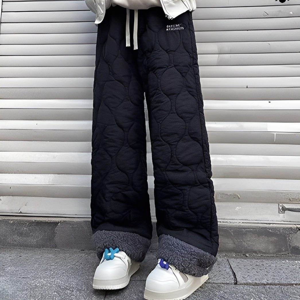 Charles - Warm, insulated fleece pants for men