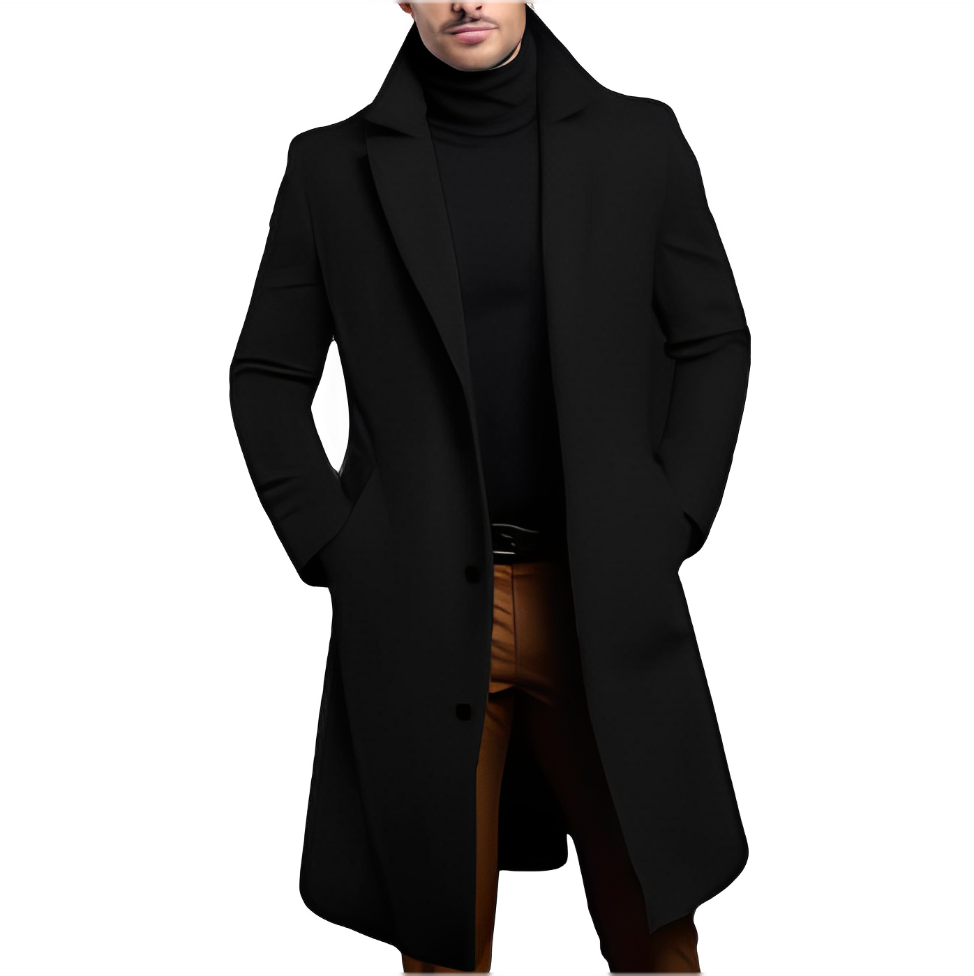 Reilly - Lightweight Wool Trench Coat for Men