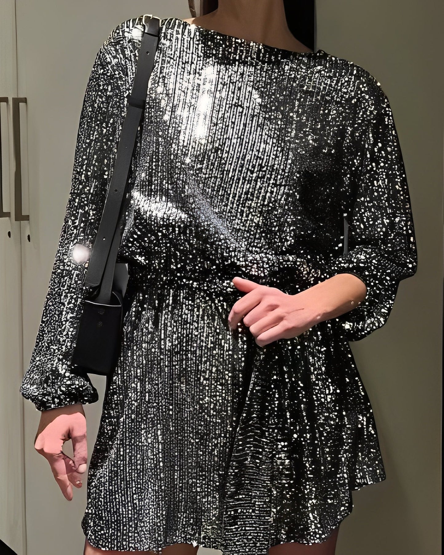 Mirabel - Λαμπερό Μίνι Φόρεμα για Γυναίκες