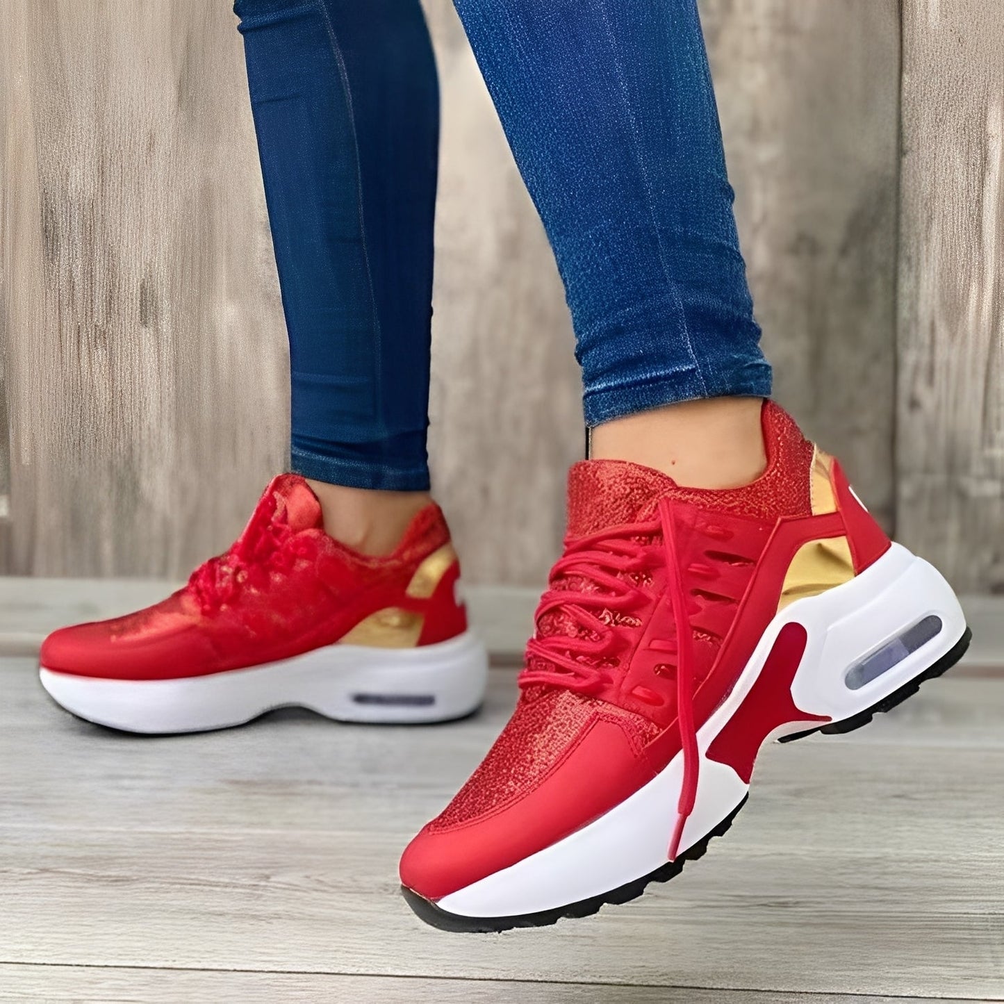 Evaline - Καθημερινά Mesh-Sneaker για Γυναίκες