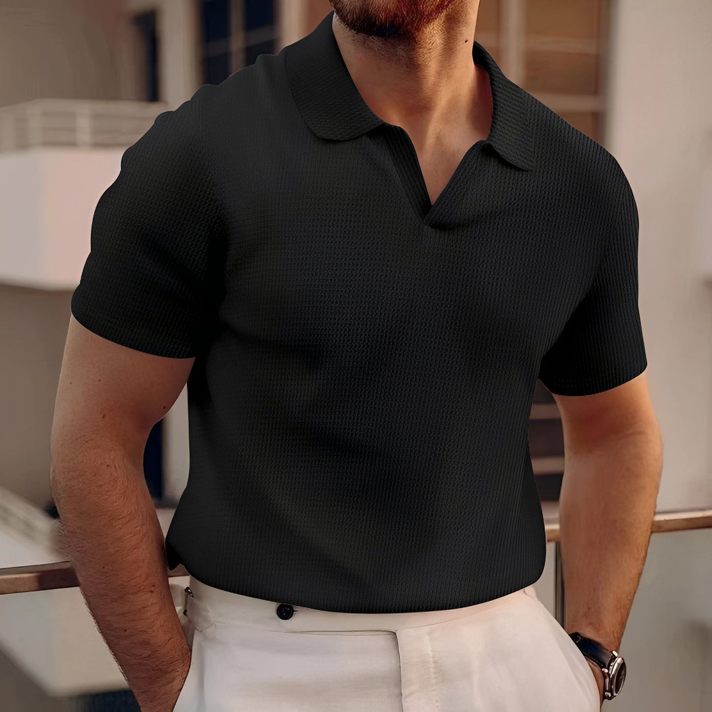 Mellvin - Casual Summer Polo for Men