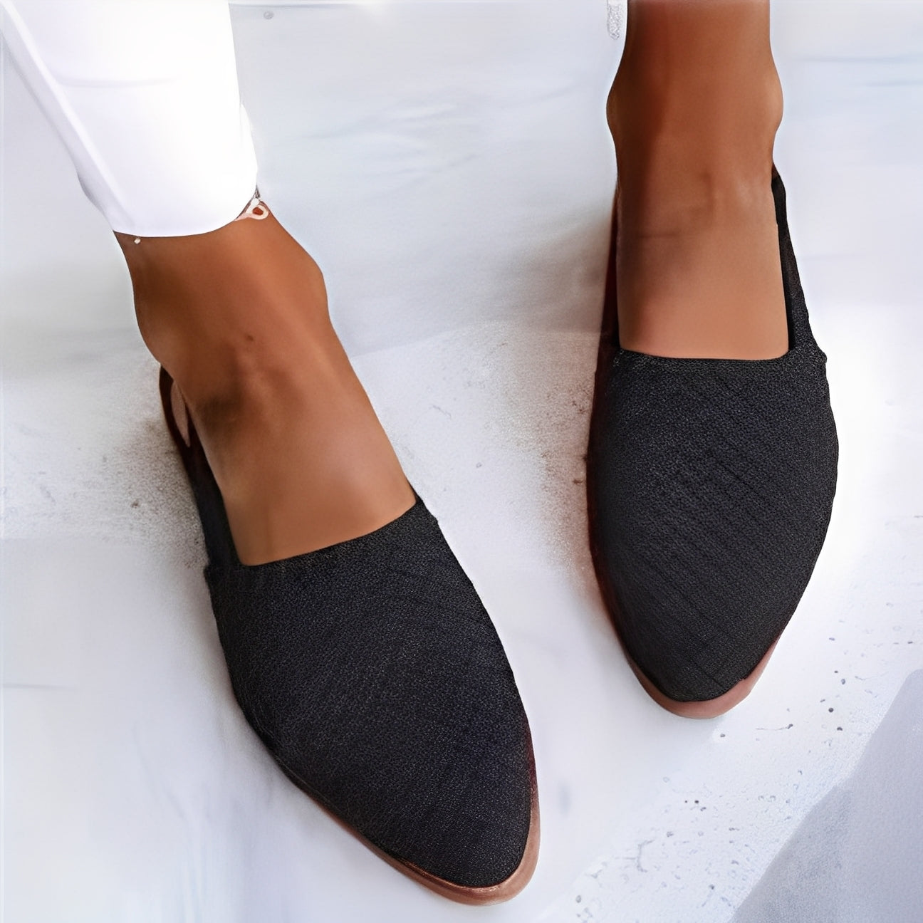 Shirley - Stylish flat shoes with pointed toe for women