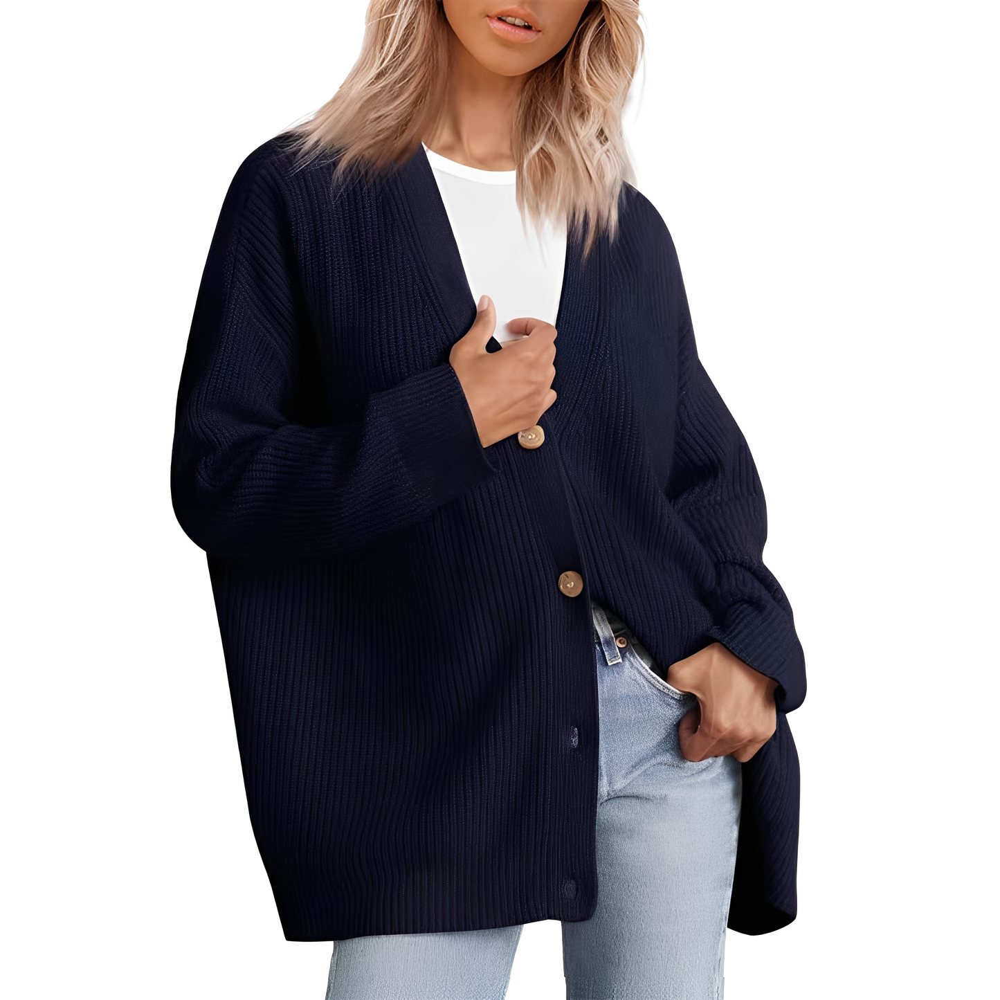 Christal - Χαλαρός Oversize-Ζακέτα για Γυναίκες