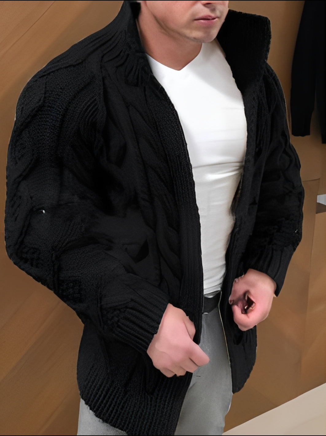 Donovan - Στιλάτη, ζεστή ζακέτα για άνδρες