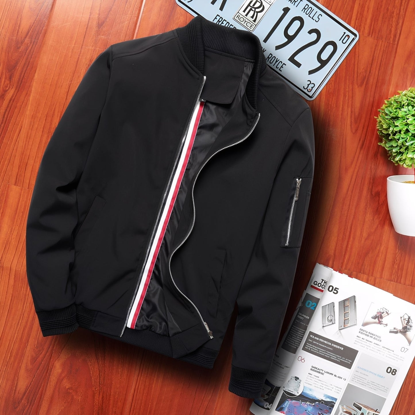 Leonard - Στιλάτη Μπόμπερ Τζάκετα για Άνδρες