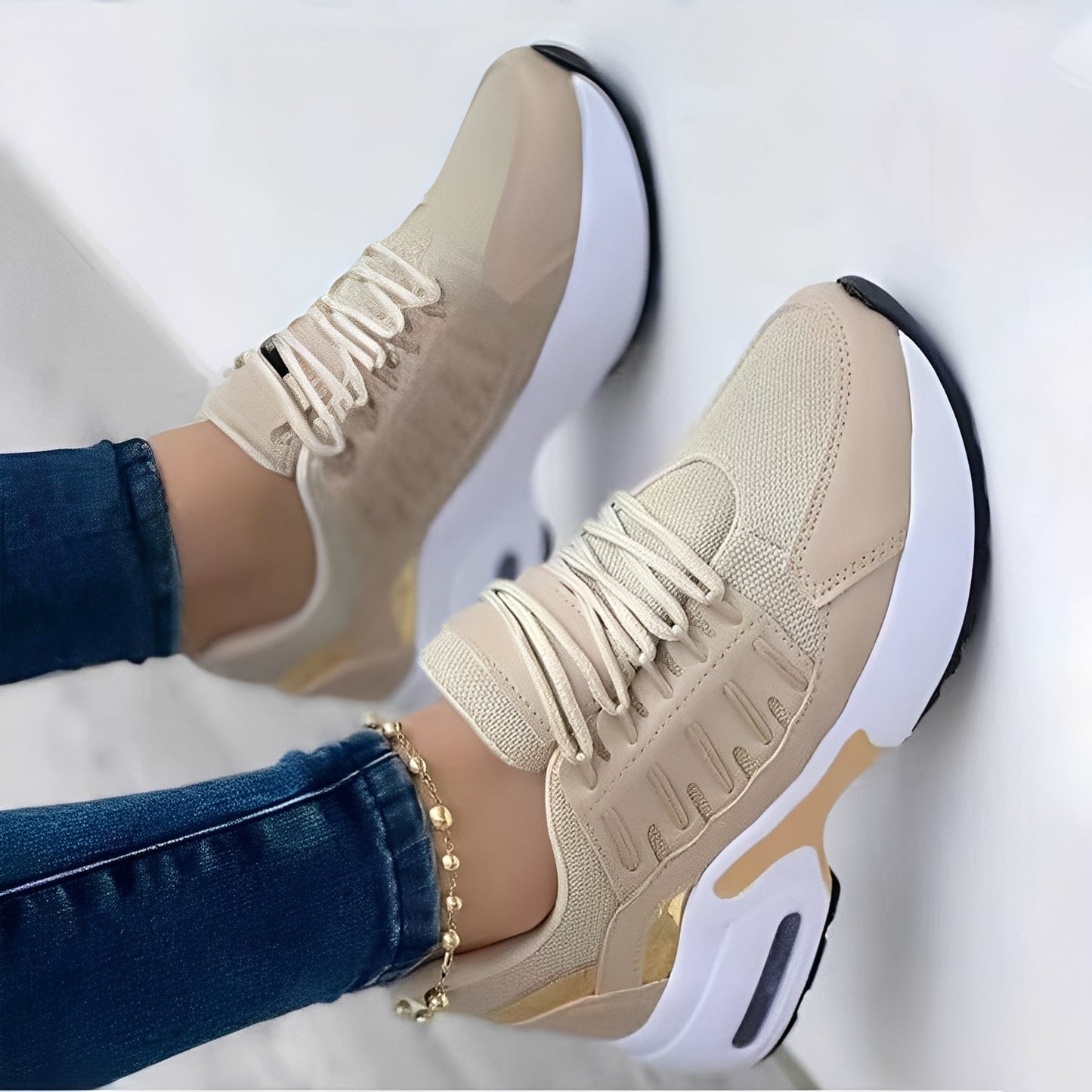 Evaline - Καθημερινά Mesh-Sneaker για Γυναίκες