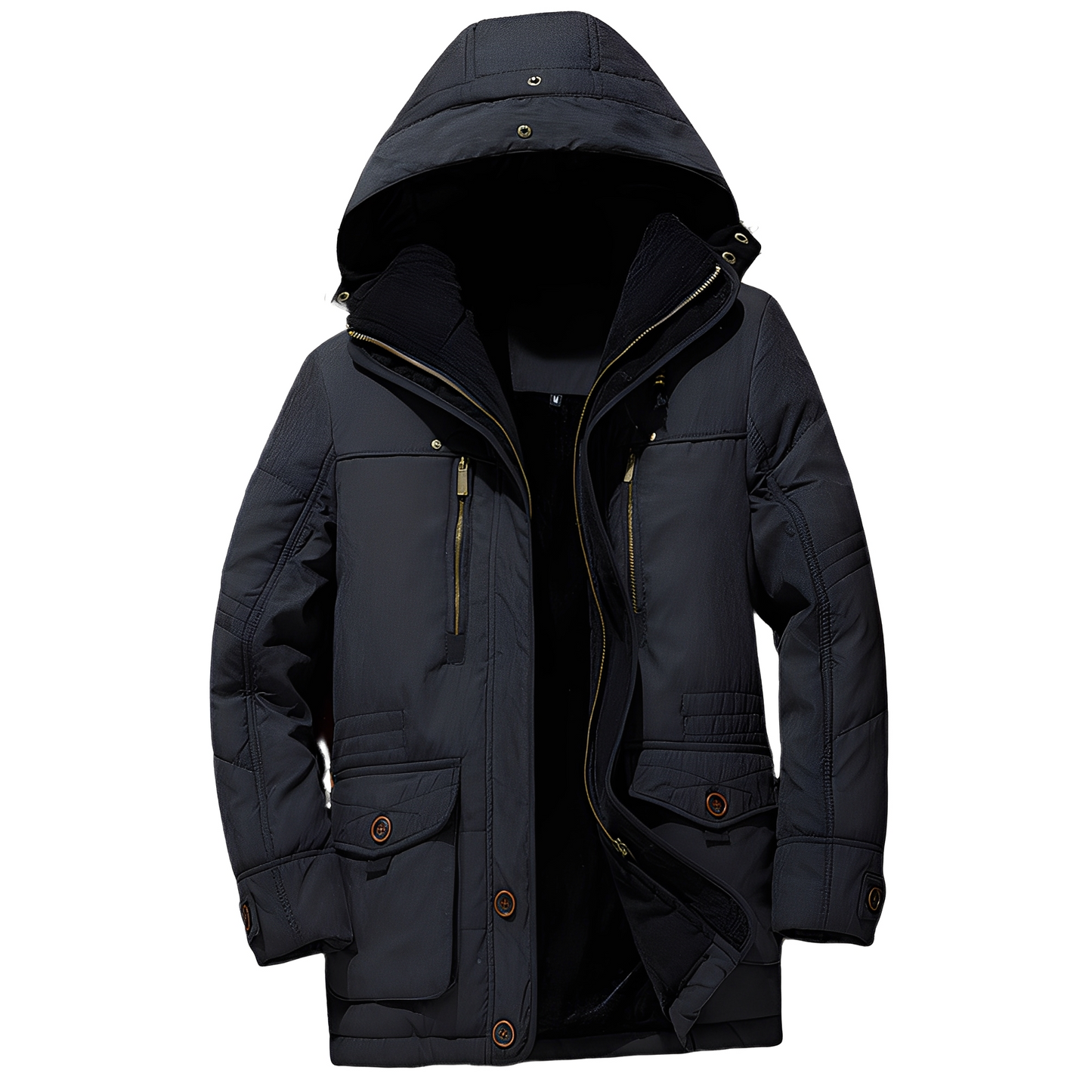 Romilly - Στιλάτο παχύ παλτό για άνδρες