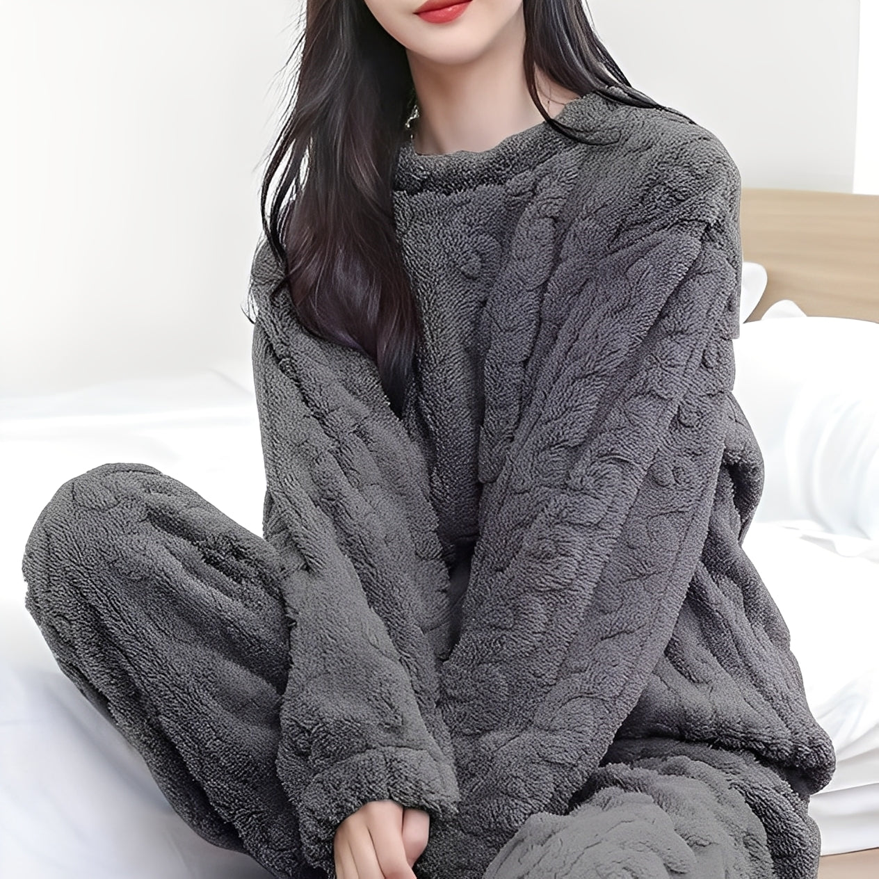 Kilie - Άνετο, βολικό δίμερές σετ fleece για γυναίκες