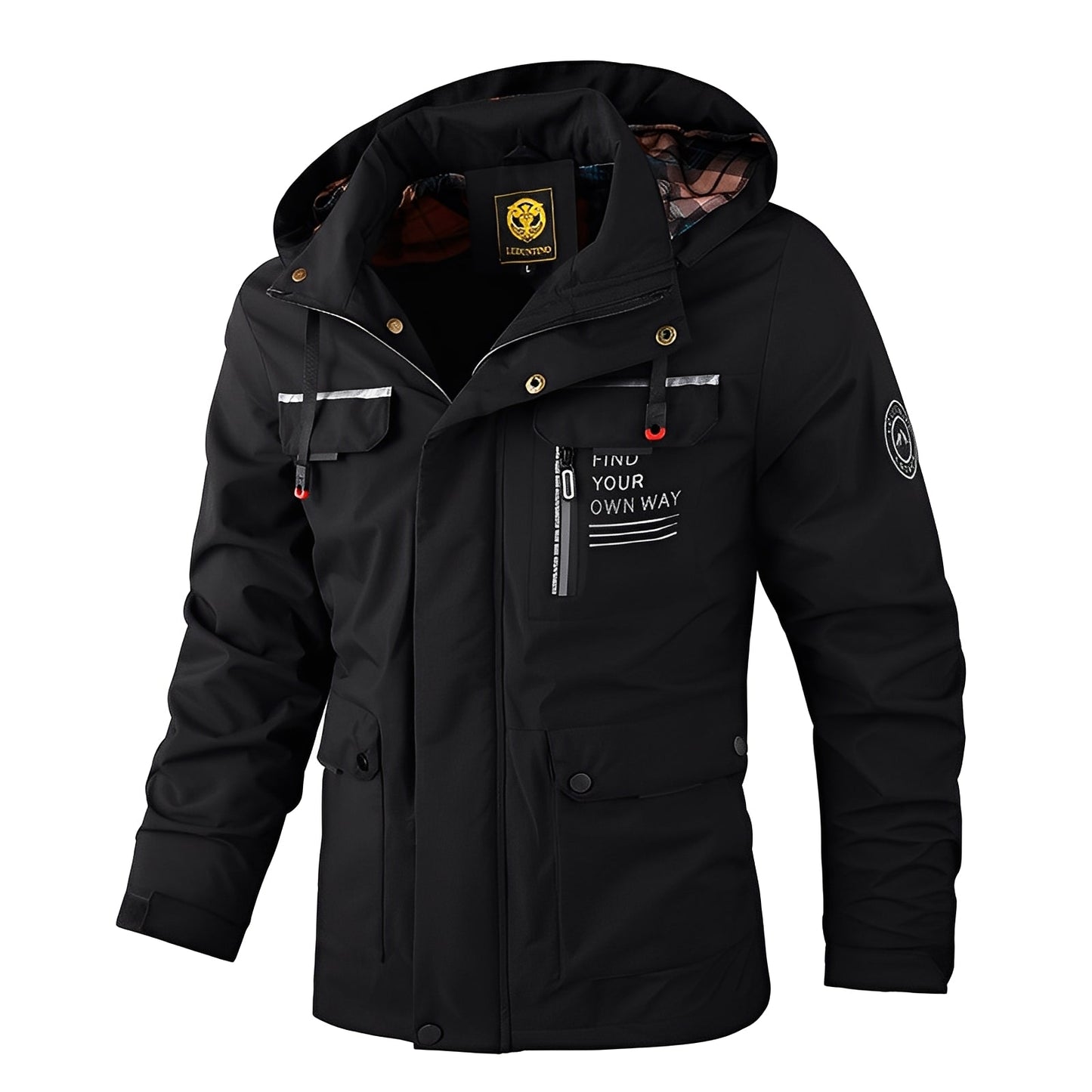 Fredrick - Waterproof, thick outdoor jacket for men