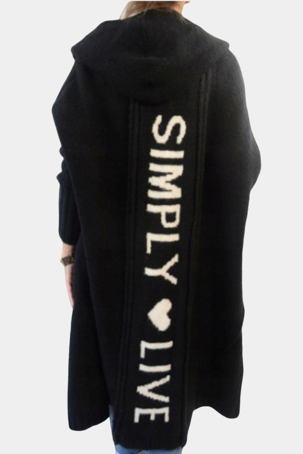 Melyssa - Relaxed, cheerful effort, long knit for women