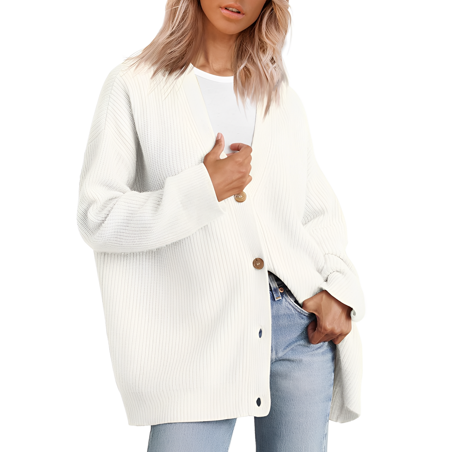 Christal - Χαλαρός Oversize-Ζακέτα για Γυναίκες
