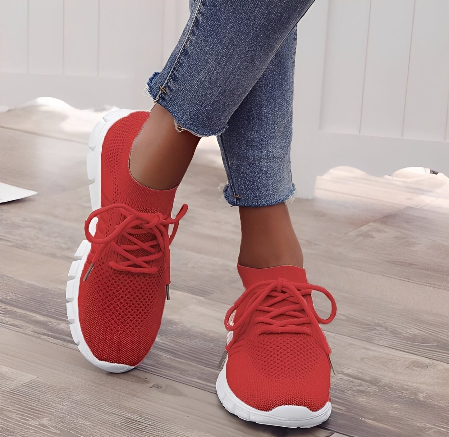Amanda - Orthopedic Sneakers made of woven Mesh for women