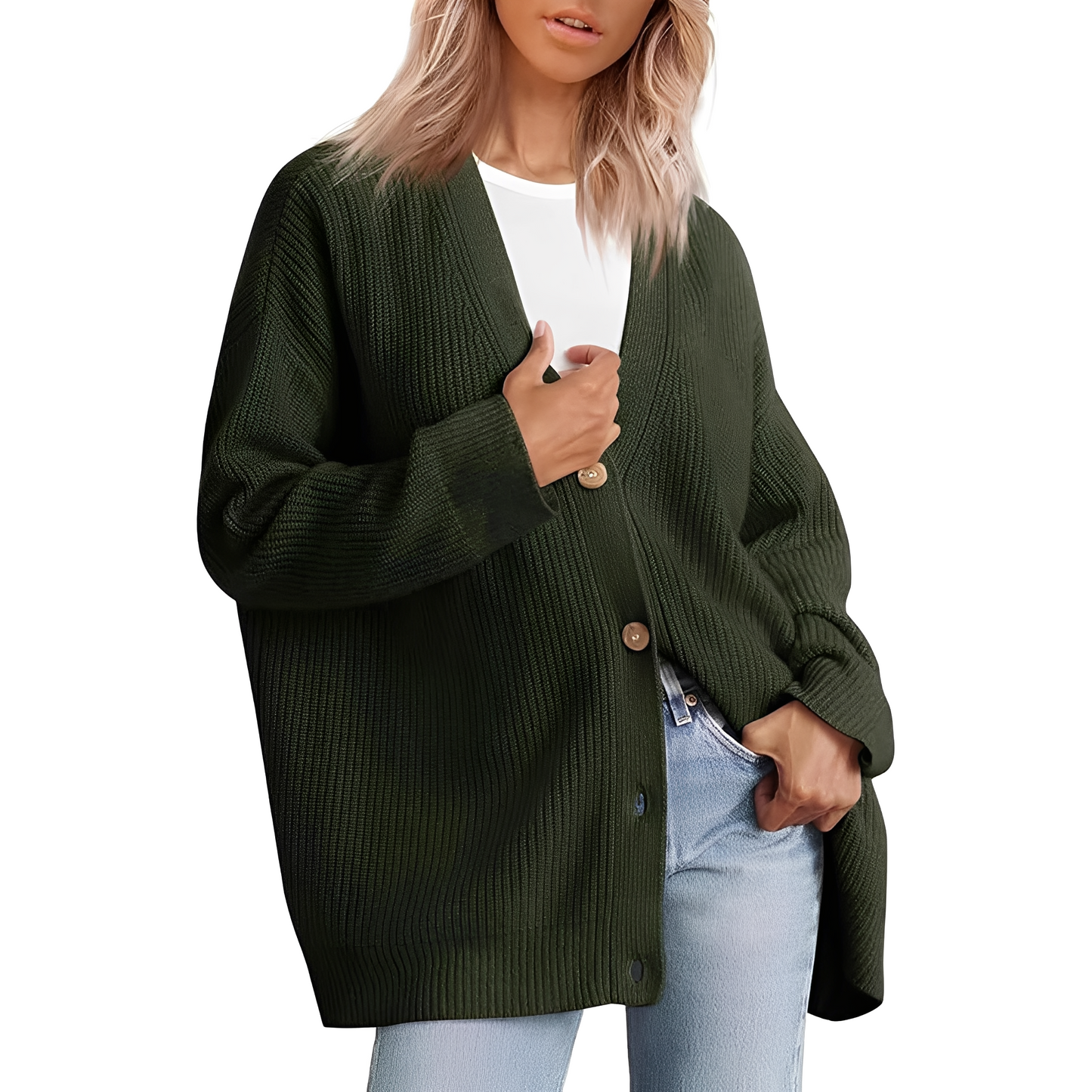 Christal - Χαλαρός Oversize-Ζακέτα για Γυναίκες