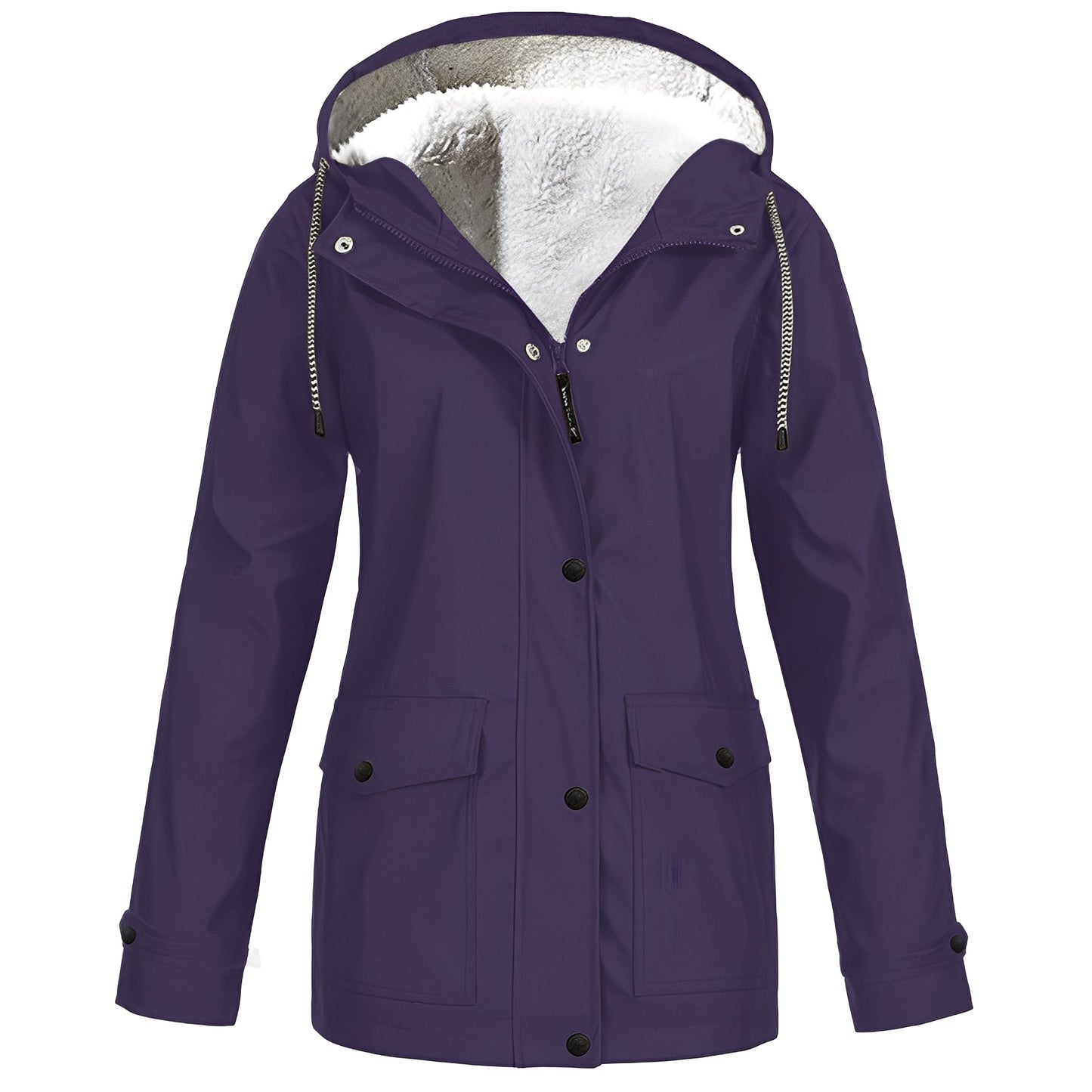 Abbigail - Multifunctional waterproof fleece-lined jacket for women