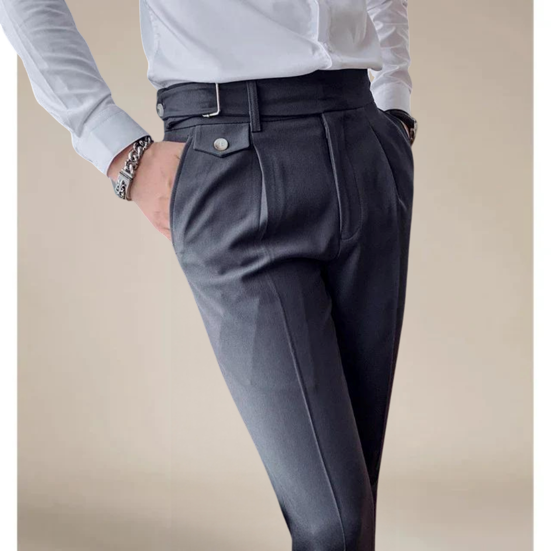 Marcello – Pleated Pants