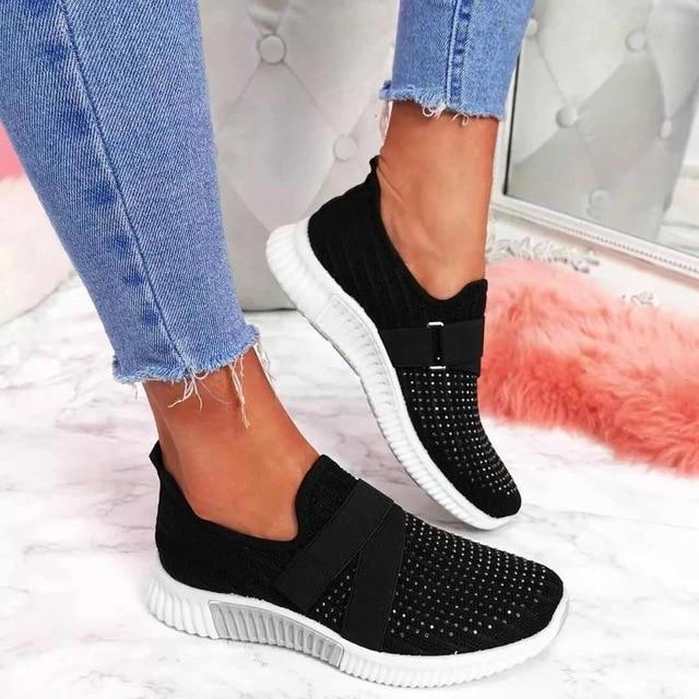 Ines – Slip-On Sneakers με κλείστρου κλείσμα