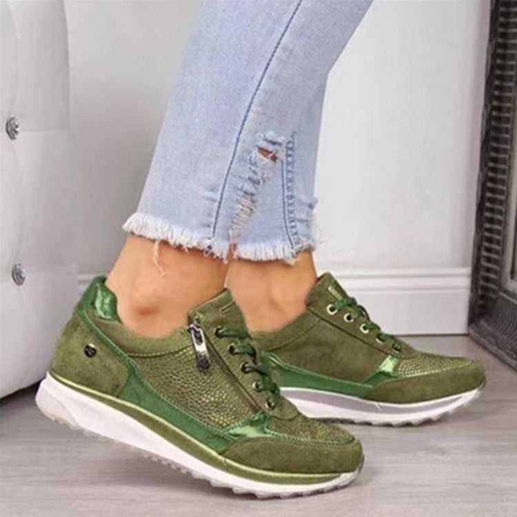 Livia – Φερμουάρ-Sneaker με Άνετη Σόλα
