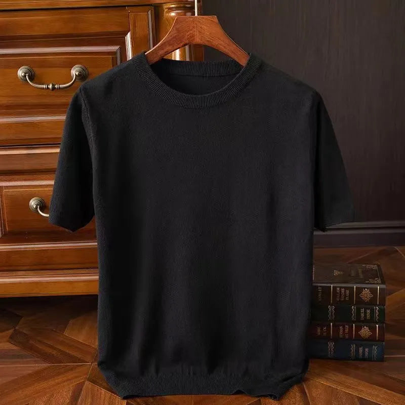 Rick - T-Shirt σε Απαλό Κασμίρι για Άνεση Όλη την Ημέρα