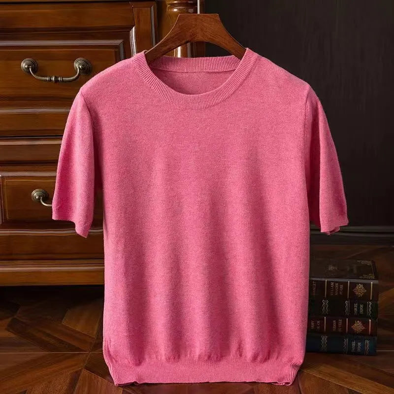 Rick - T-Shirt σε Απαλό Κασμίρι για Άνεση Όλη την Ημέρα