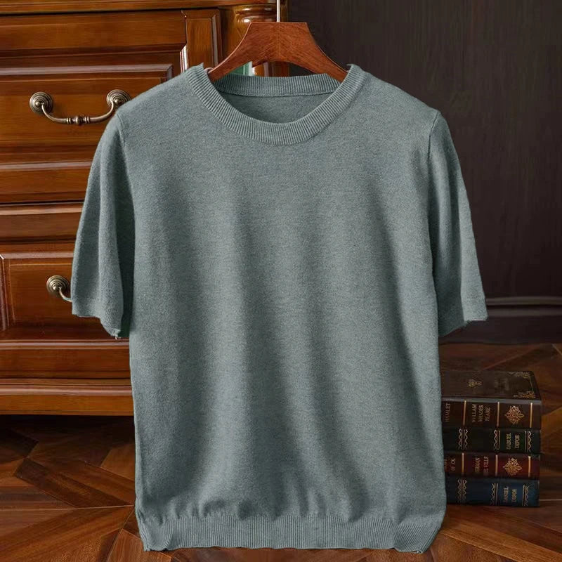 Rick - T-Shirt σε Απαλό Κασμίρι για Άνεση Όλη την Ημέρα