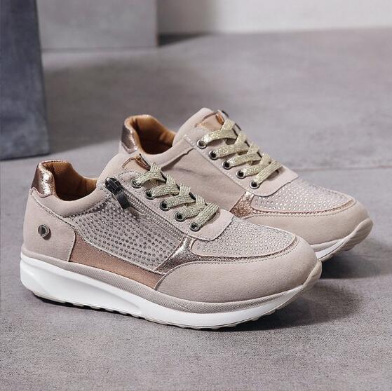 Livia – Φερμουάρ-Sneaker με Άνετη Σόλα