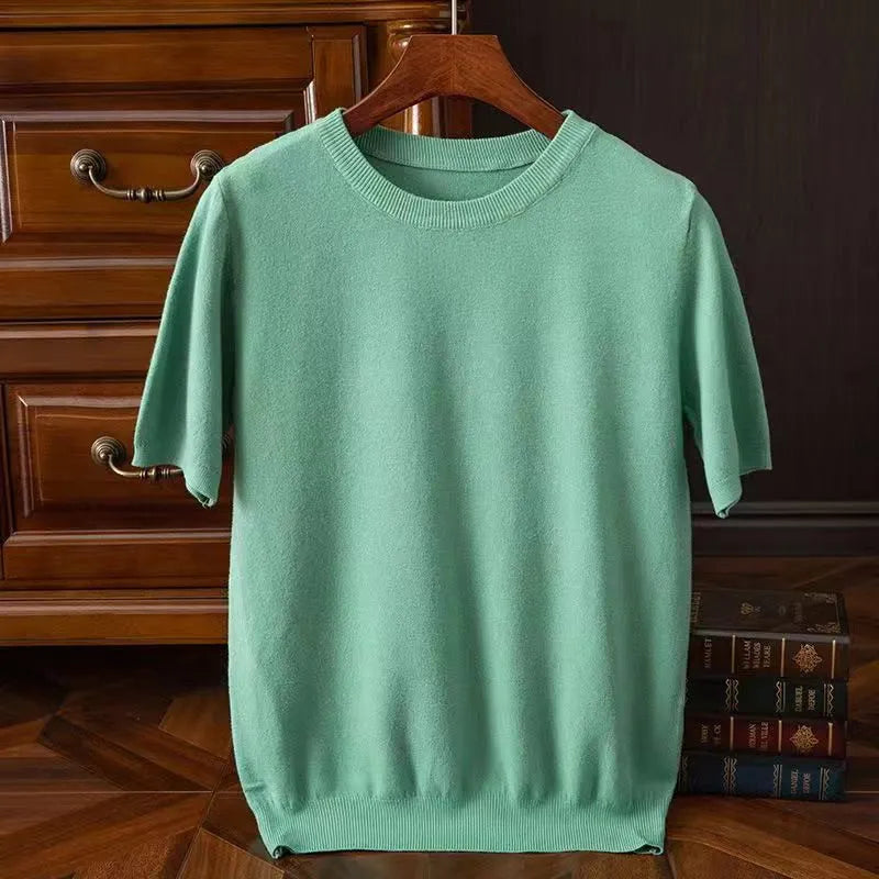 Rick - T-Shirt σε Απαλό Κασμίρι για Άνεση Όλη την Ημέρα