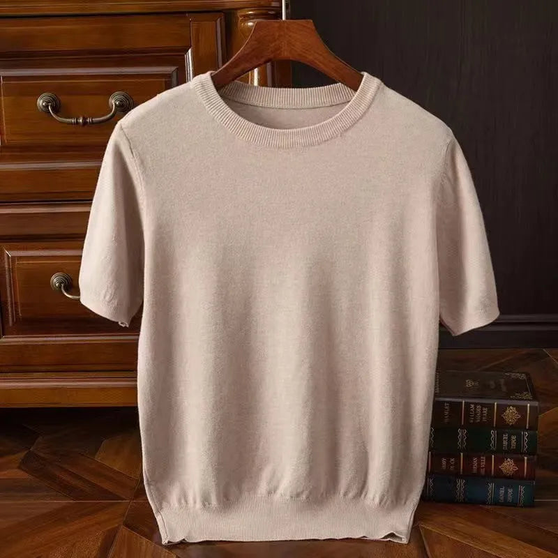 Rick - T-Shirt σε Απαλό Κασμίρι για Άνεση Όλη την Ημέρα