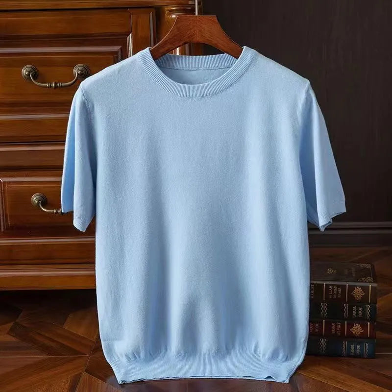 Rick - T-Shirt σε Απαλό Κασμίρι για Άνεση Όλη την Ημέρα