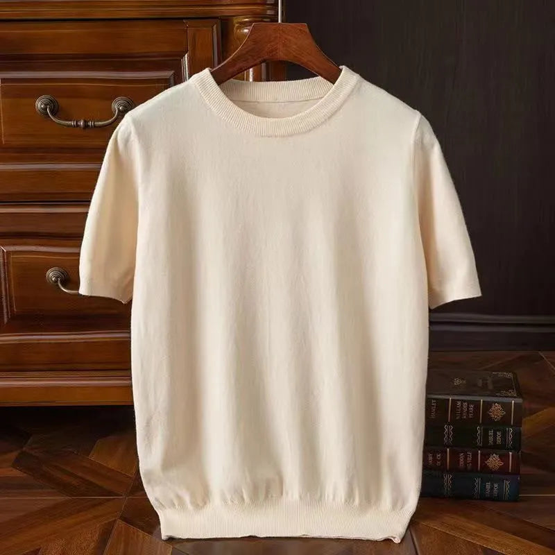 Rick - T-Shirt σε Απαλό Κασμίρι για Άνεση Όλη την Ημέρα