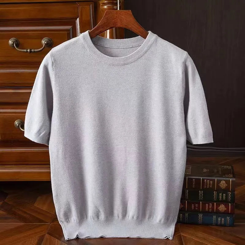 Rick - T-Shirt σε Απαλό Κασμίρι για Άνεση Όλη την Ημέρα