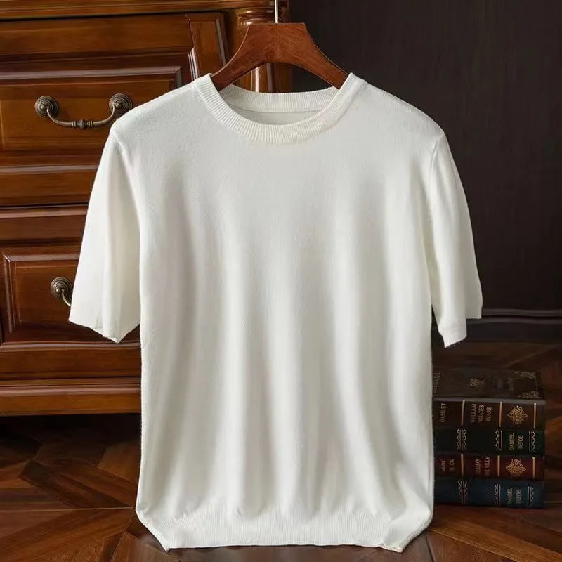 Rick - T-Shirt σε Απαλό Κασμίρι για Άνεση Όλη την Ημέρα