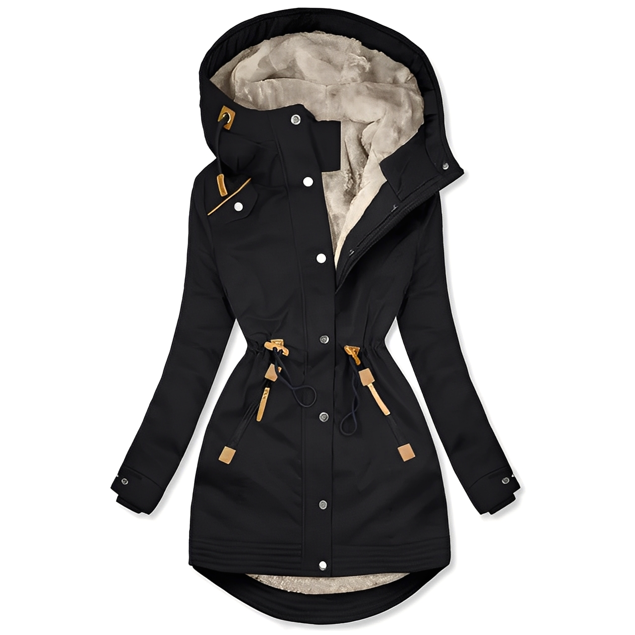 Carolyn - Modern waterproof parka jacket for women