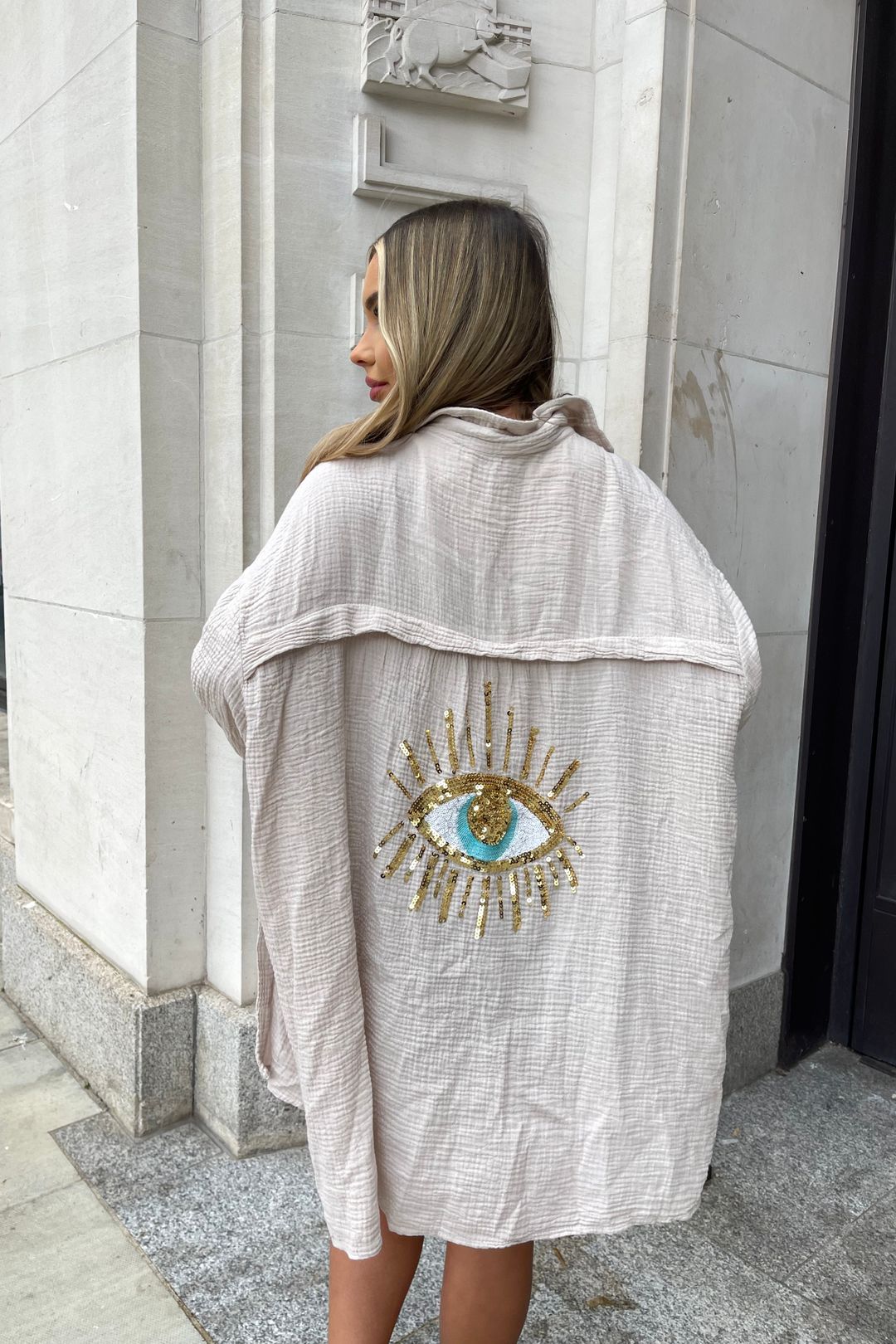 Giada – Κιμονό Κεντητό Oversize