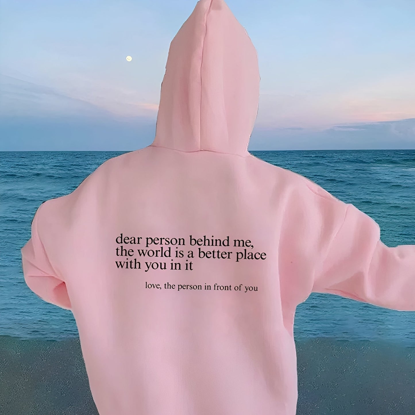 Cecilia - Καθημερινός Hoodie με εντυπωσιακή εκτύπωση για γυναίκες