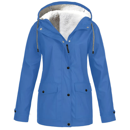 Abbigail - Multifunctional waterproof fleece-lined jacket for women