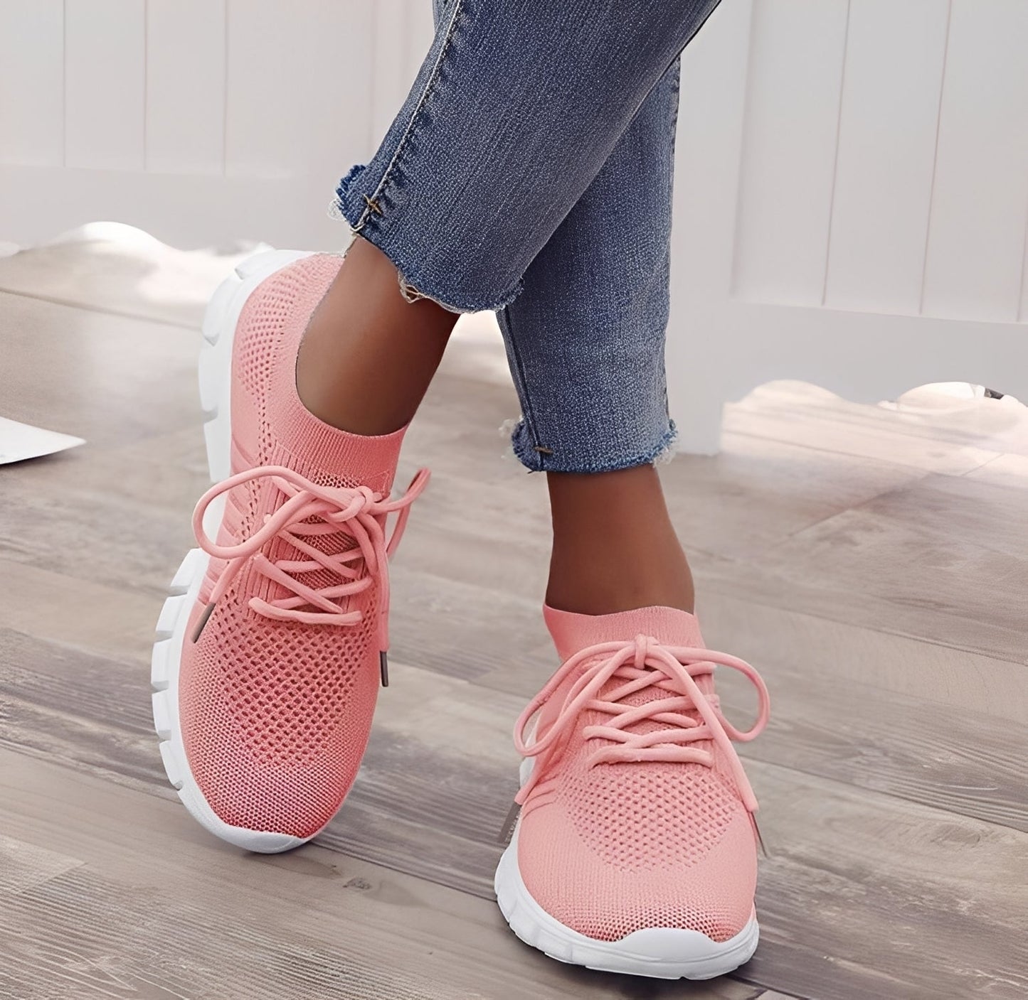 Amanda - Orthopedic Sneakers made of woven Mesh for women