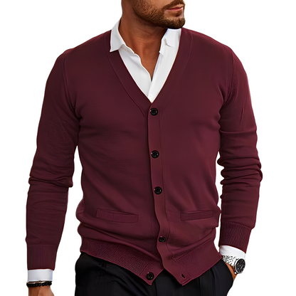 Bradley - Relaxed, simple Cardigan for Men