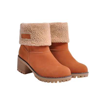 Joella - Warm Leather Ankle Boots for Women