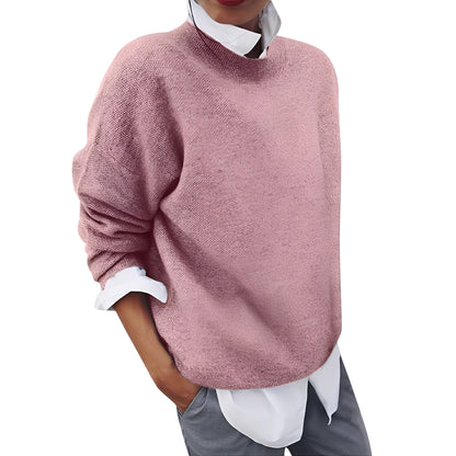 Elianna - Χαλαρός, χαλαρά καθιστός πουλόβερ για γυναίκες