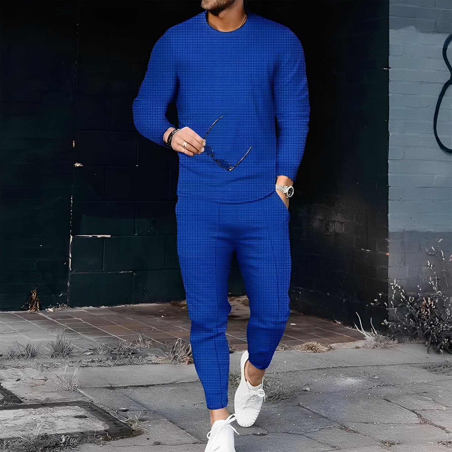 Dillan - Χαλαρό Slim-Fit Σετ για Άνδρες από Waffelstoff