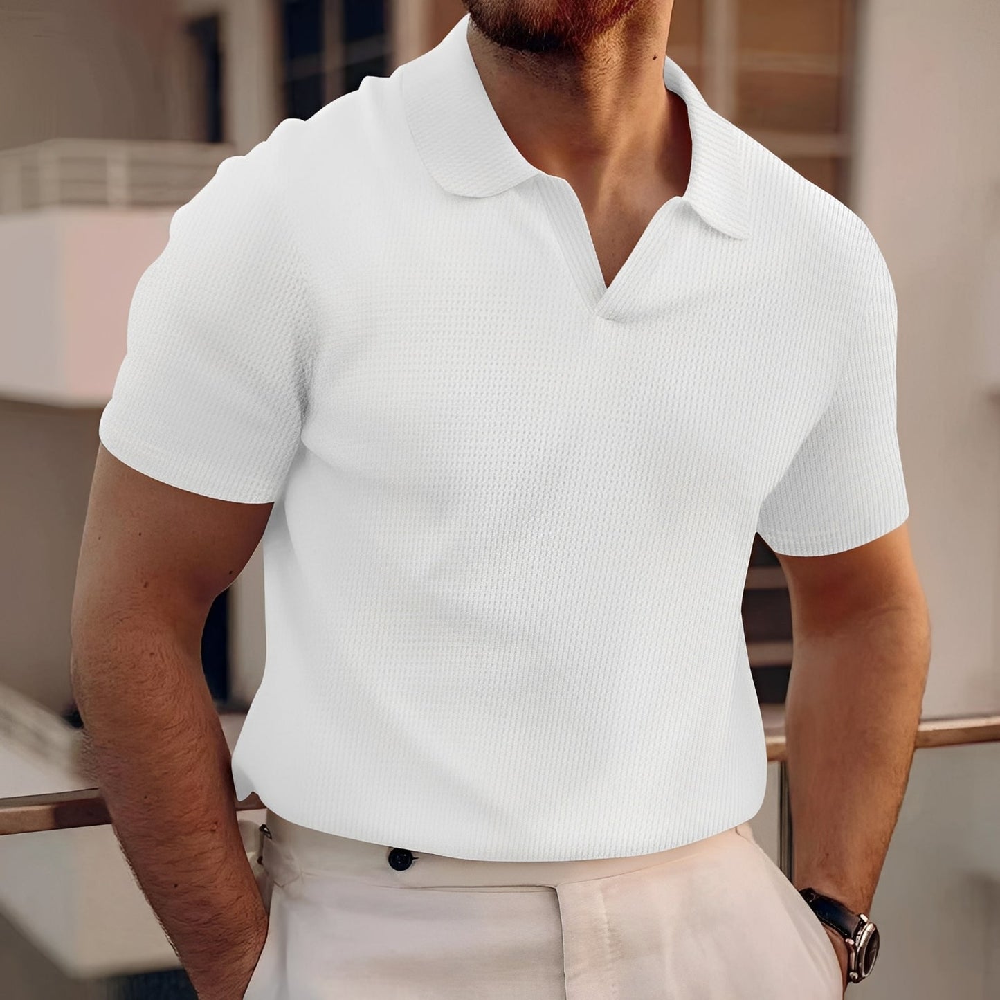 Mellvin - Casual Summer Polo for Men