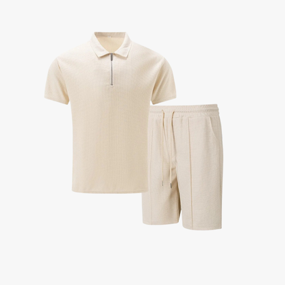 Zephyr - Men Cotton Co-ord Set in Relaxed Style