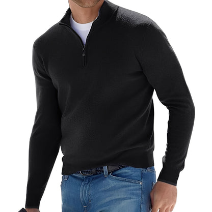 Eliott - Cashmere Men's Sweater with Zipper
