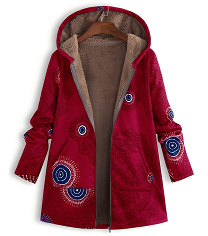 Jaslene - Classic, thick, warm parka jacket for women