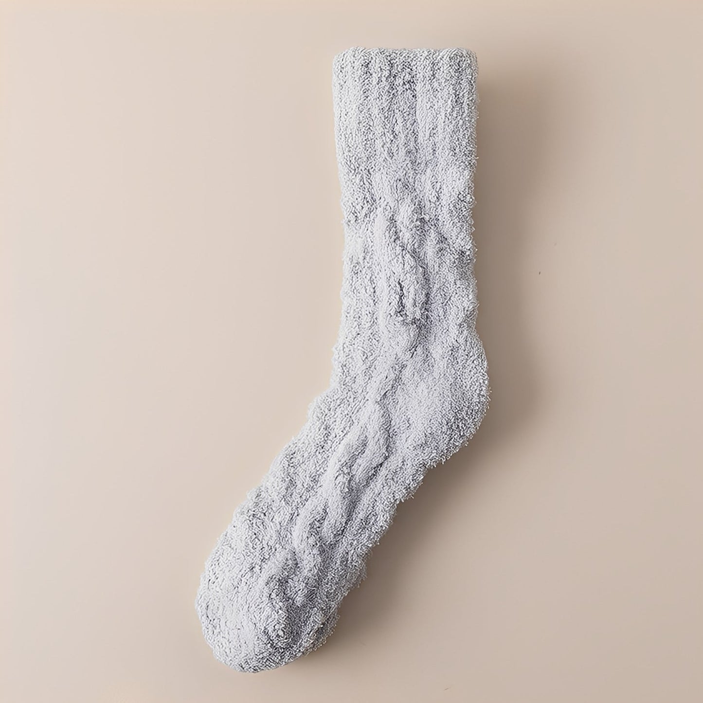 Neely - Chaussettes unisexes en velours polaire chaud