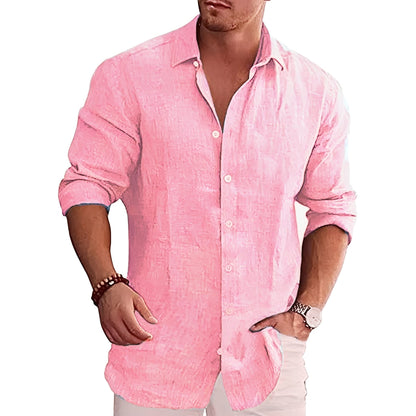 Louis - Casual Long-Sleeve Slim-Fit Shirt for Men