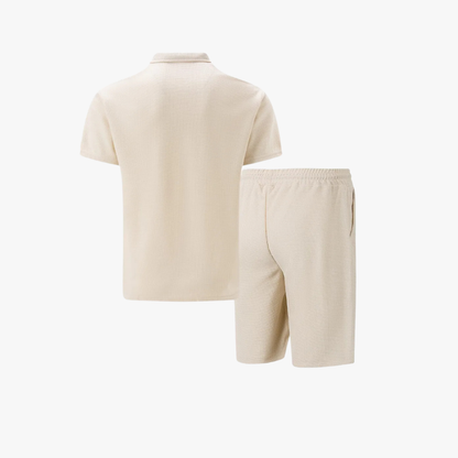 Zephyr - Men Cotton Co-ord Set in Relaxed Style