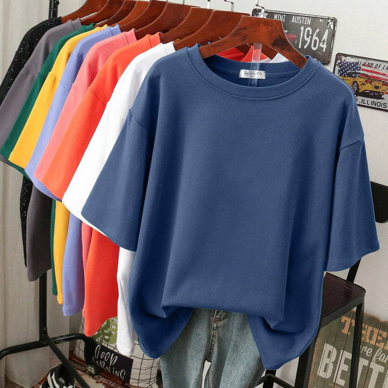 Arabella - Χαλαρό Oversize T-Shirt από Βαμβάκι για Γυναίκες