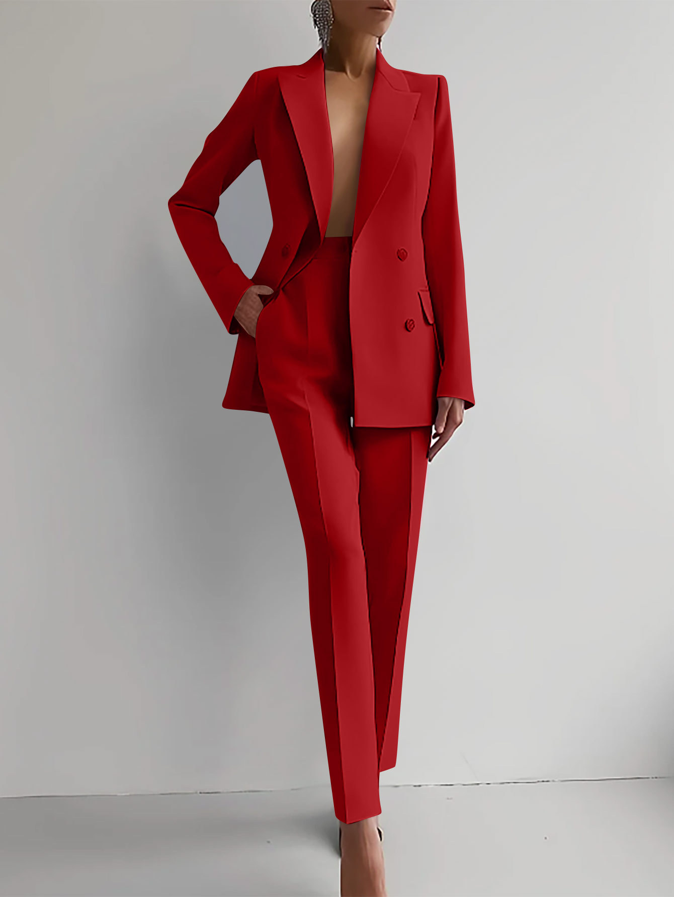 Marva - Women's Blazer and Pants Suit