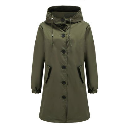 Vivyan - Daily waterproof jacket with hood for women